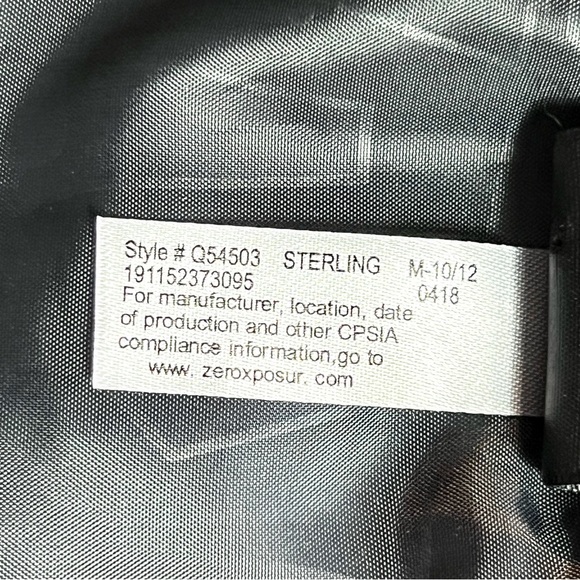 ZeroXposur Boys Sterling Hoodless Winter Jacket Size Medium 10-12 - Picture 9 of 13